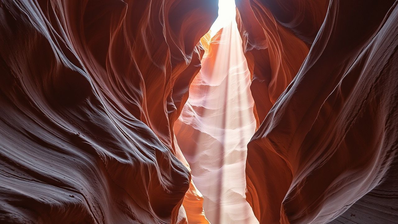 Wild Slot Canyon Narrow Glow