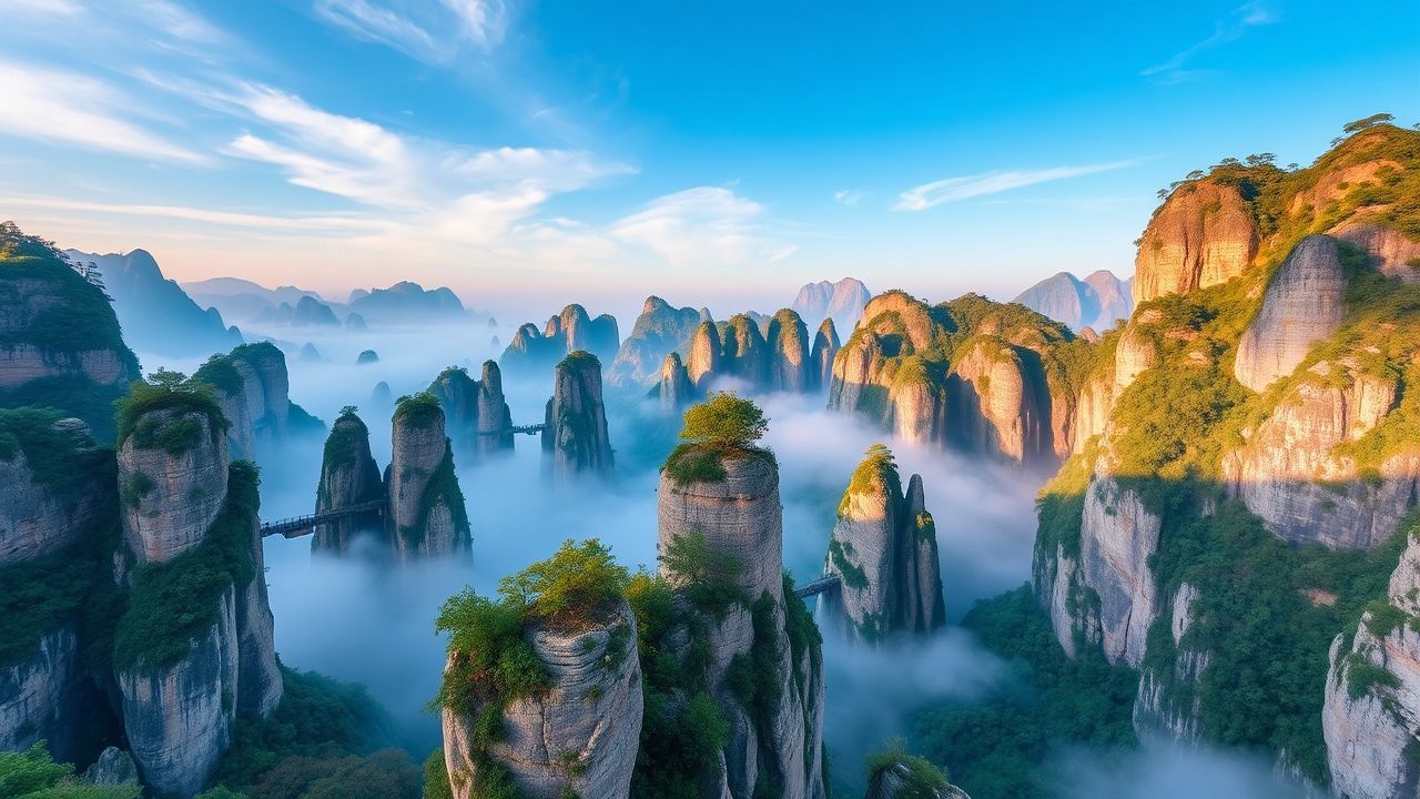 Glorious China Zhangjiajie Avatar in the Mist