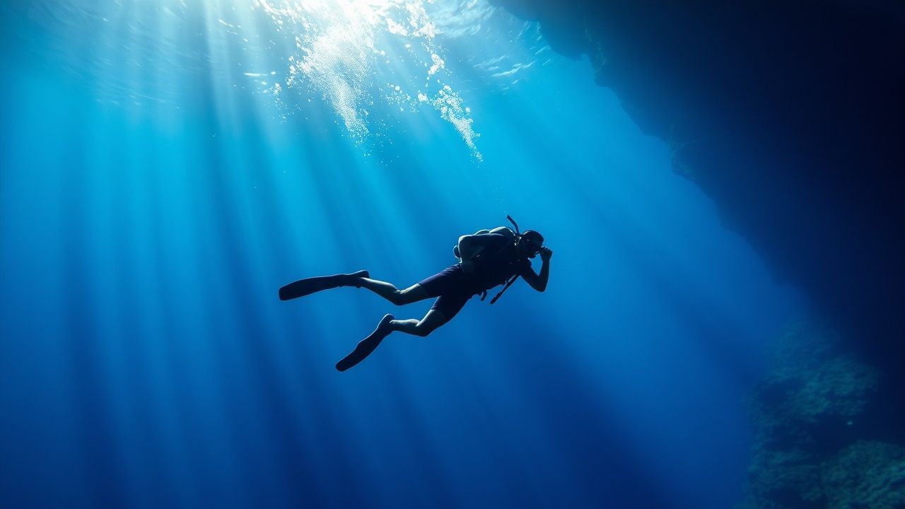 Azure Freediver Blue Abyss Serenity