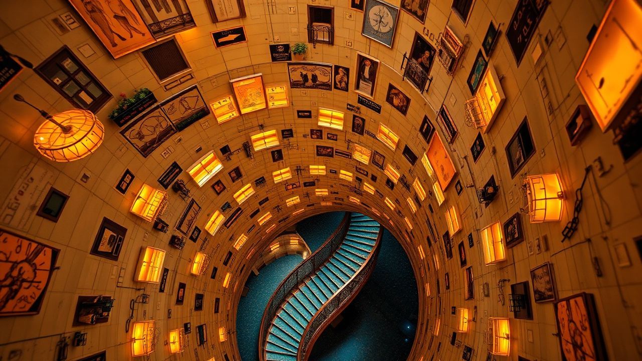 Otherworldly Infinite Stairs Impossible