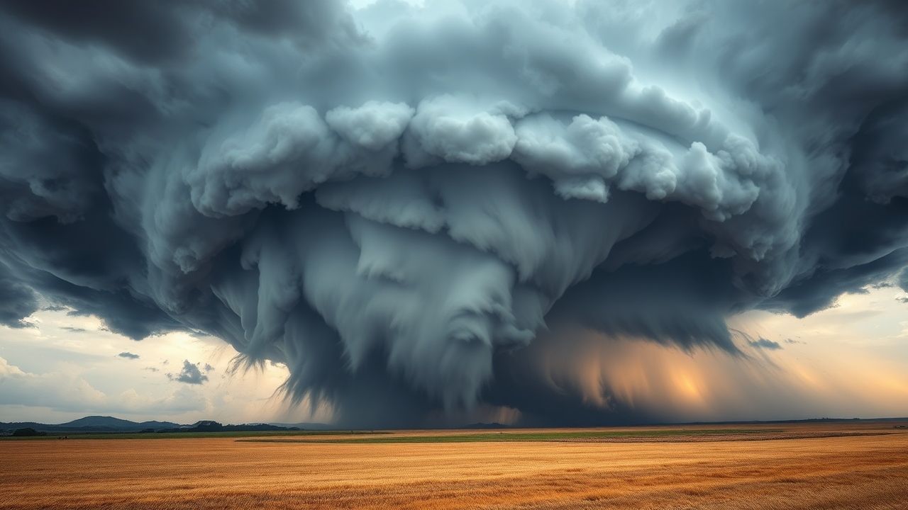 Verdant Tornado Supercell Structure Drama