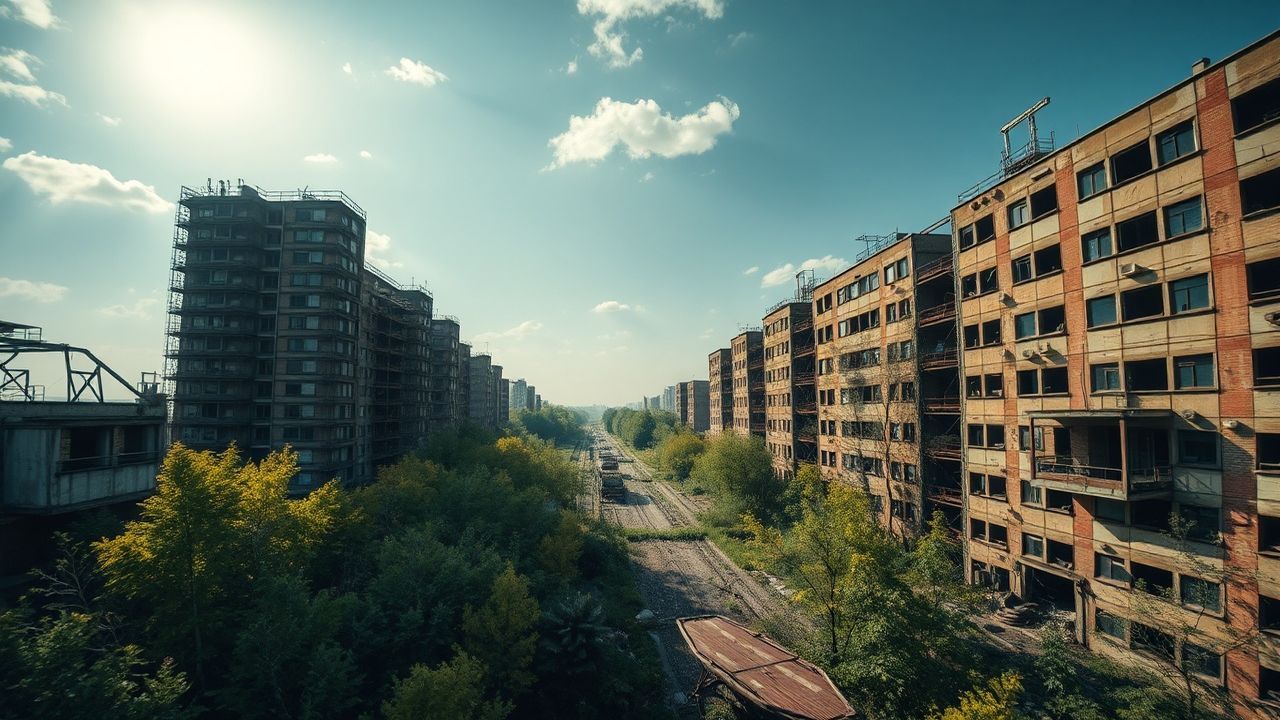 Overgrown Chernobyl Nature Reclaiming