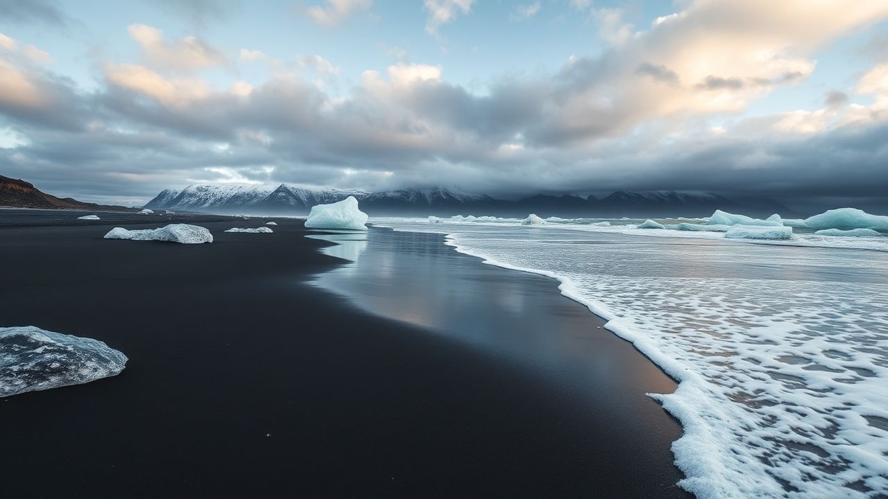 Lush Iceland Diamond Beach