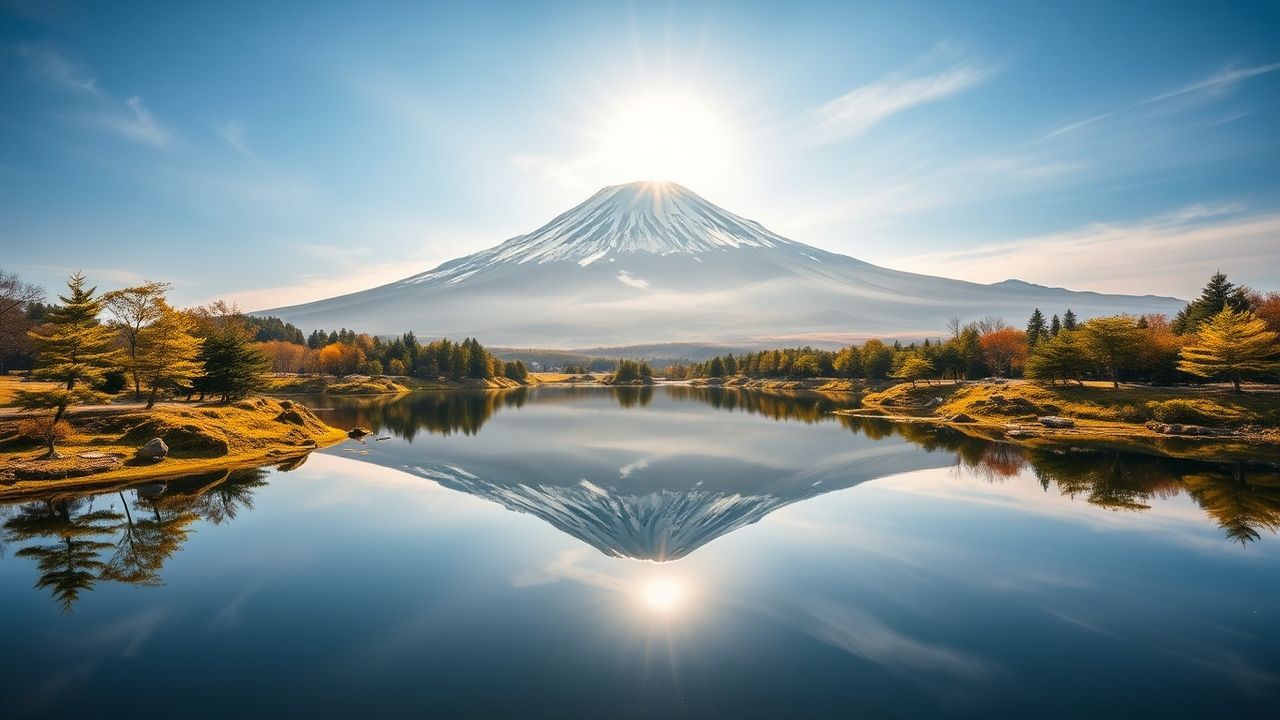 Timeless Mt. Fuji Mount Lakes Reflections