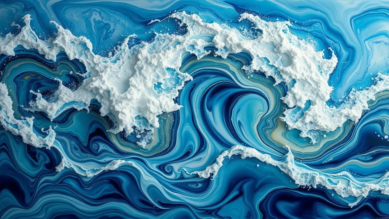 Infinite Resin Art Ocean