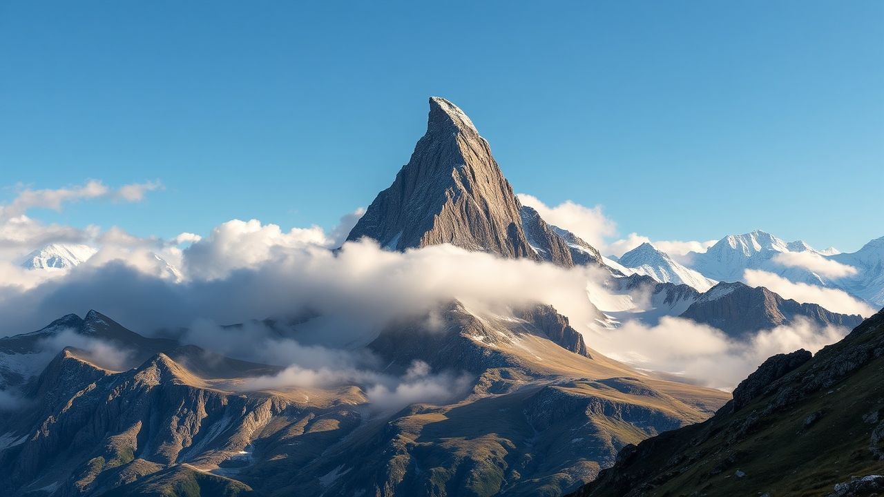 Breathtaking Matterhorn Pyramid Peak Drama