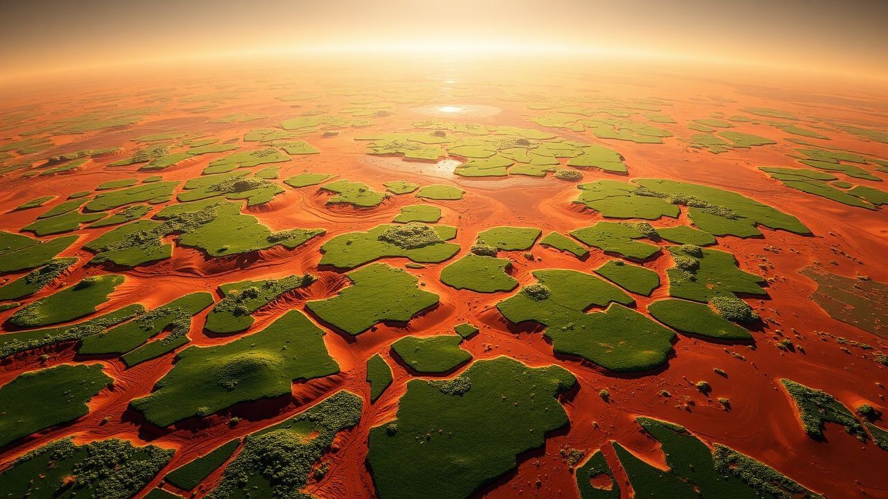 Radiant Mars Terraforming Green