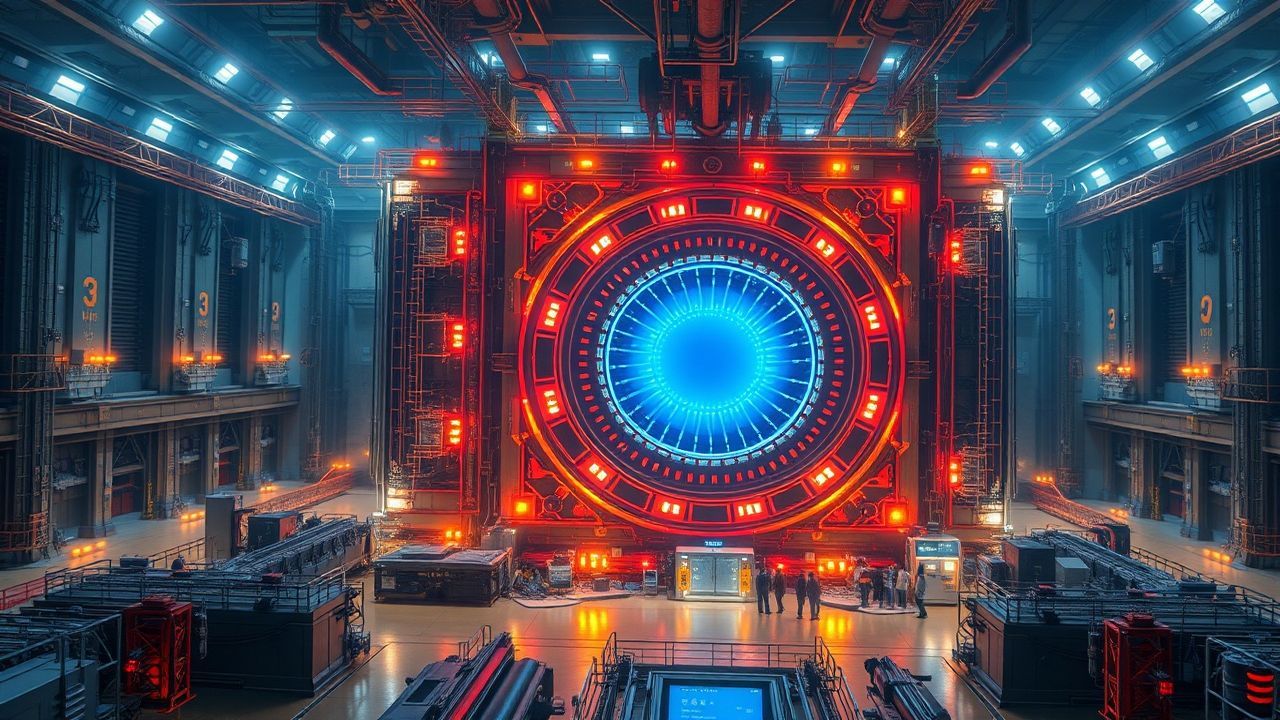 Advanced Fusion Reactor Core Glow