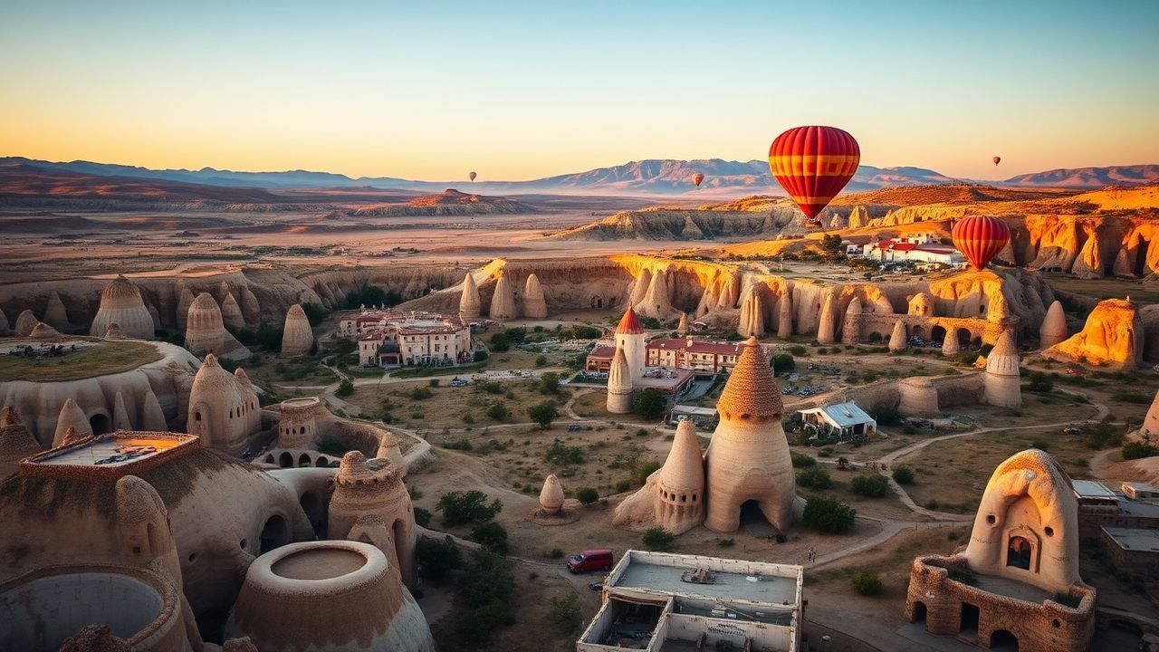 Wild Cappadocia Turkey Fairy at Sunrise