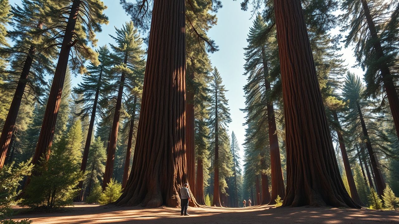 Glorious Sequoia Grove Giant