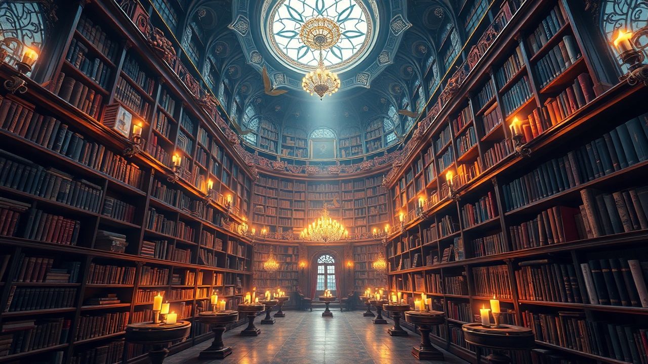 Mythical Enchanted Library Infinite