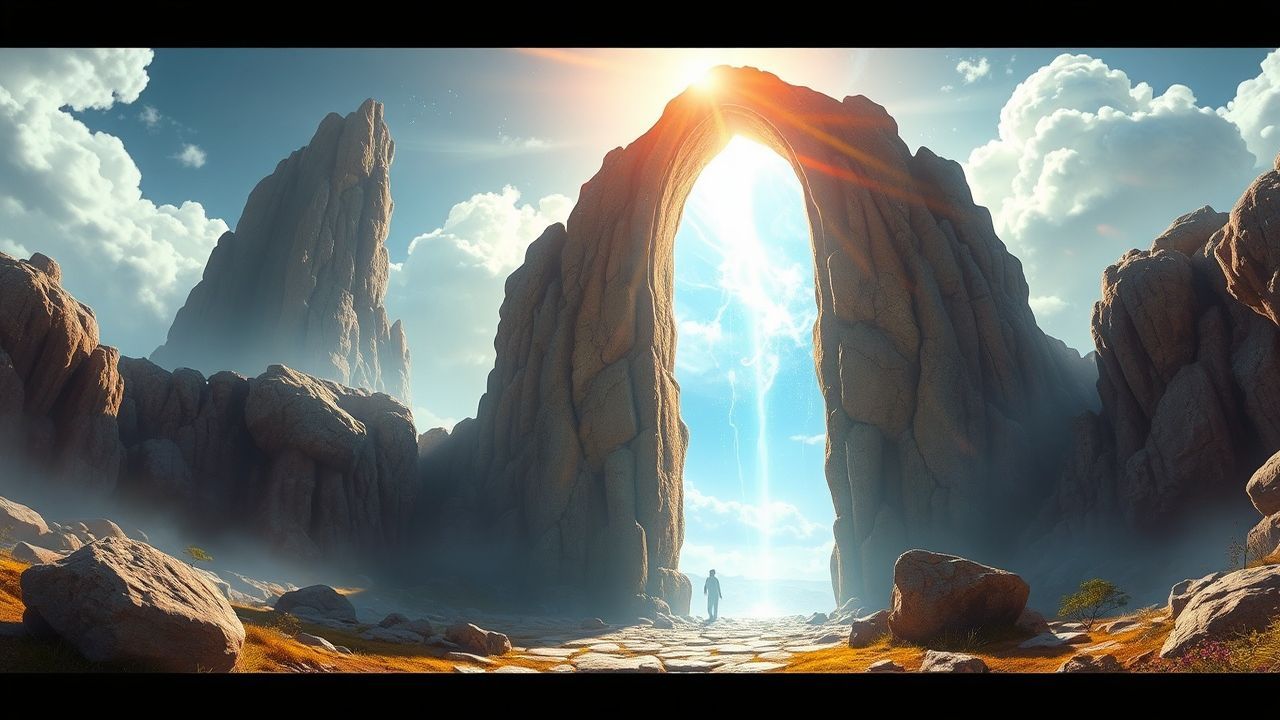 Magical Portal Stone Arch