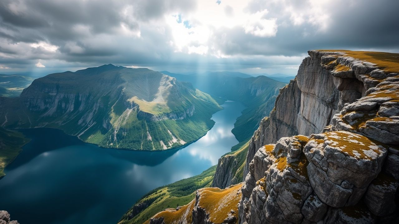 Fjord Norway Trolltunga Cliff Drama