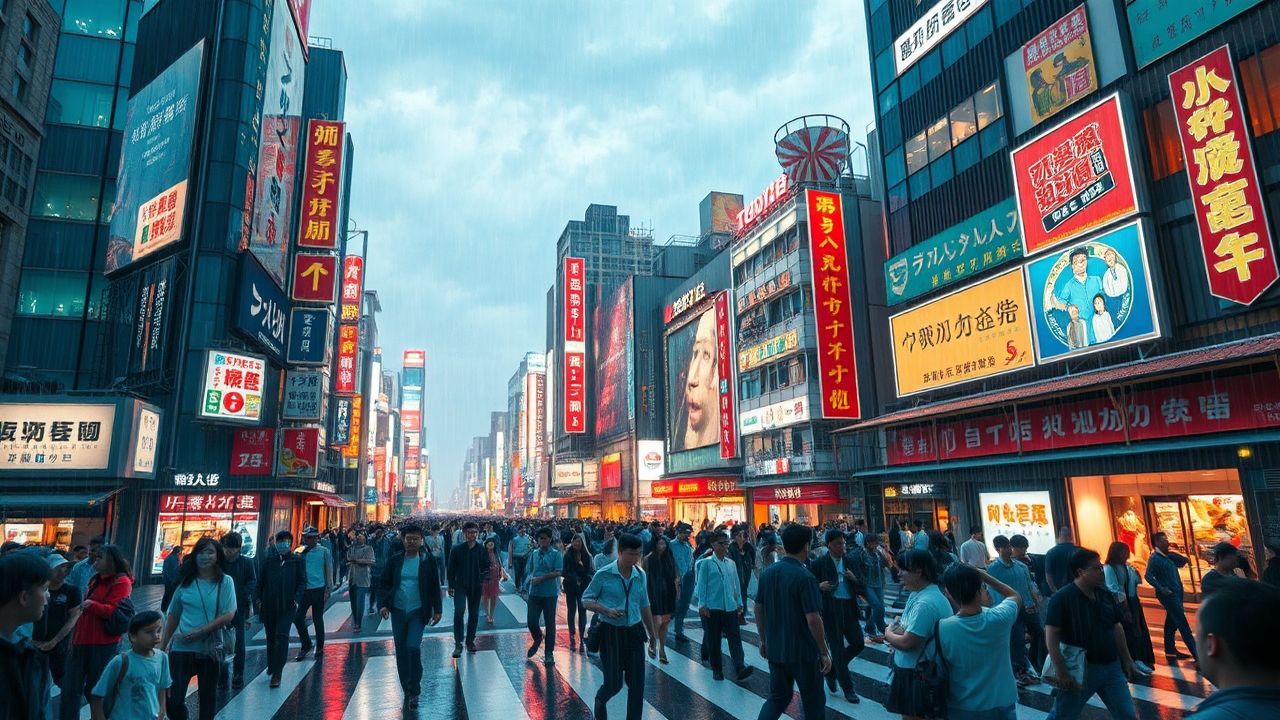 Electric Tokyo Shibuya Future Neon Dreams