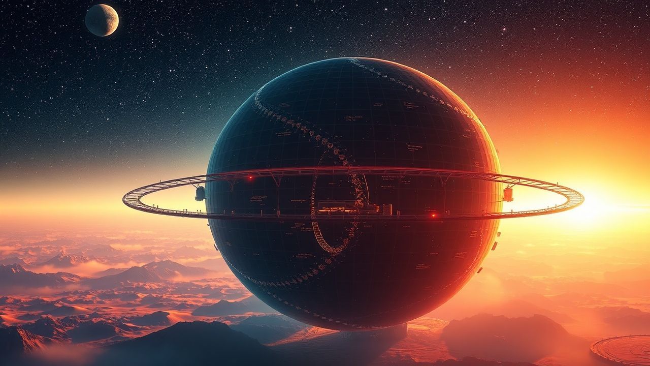 Astral Dyson Sphere Megastructure