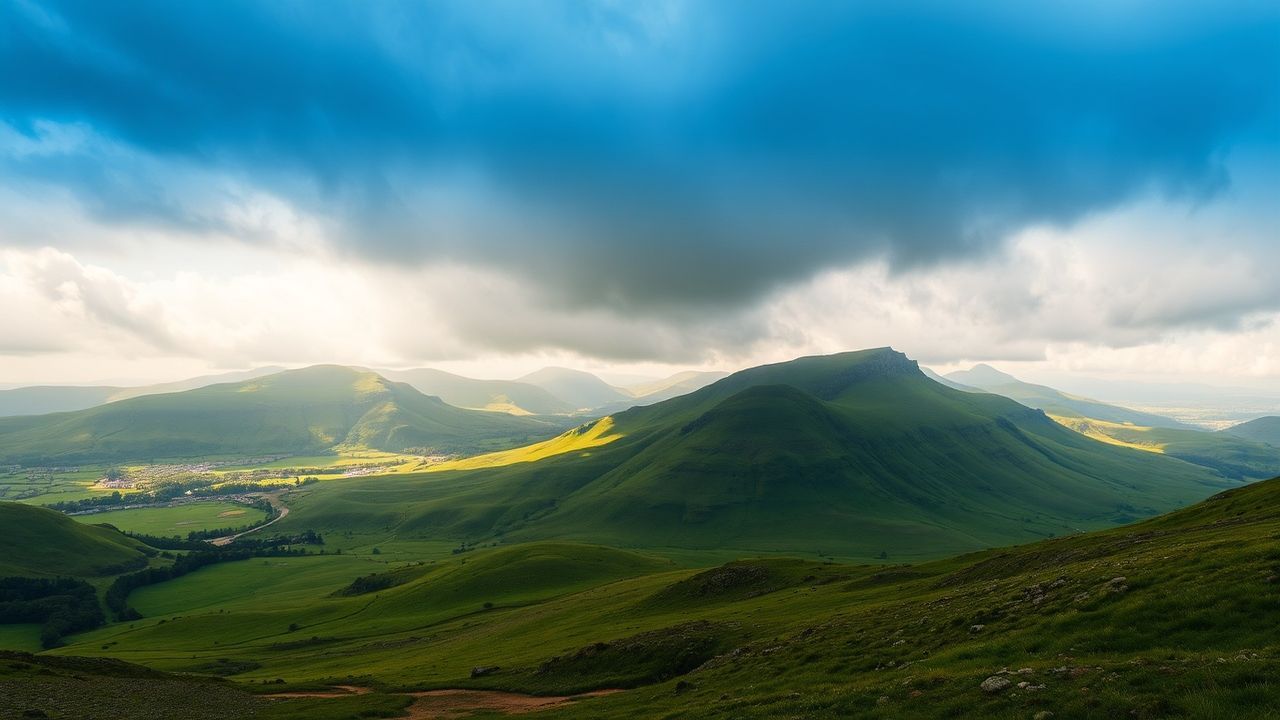 Majestic Scottish Highlands Rolling Drama