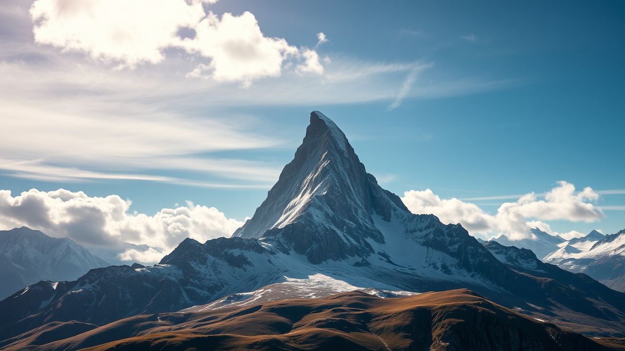 Breathtaking Matterhorn Pyramid Peak Drama