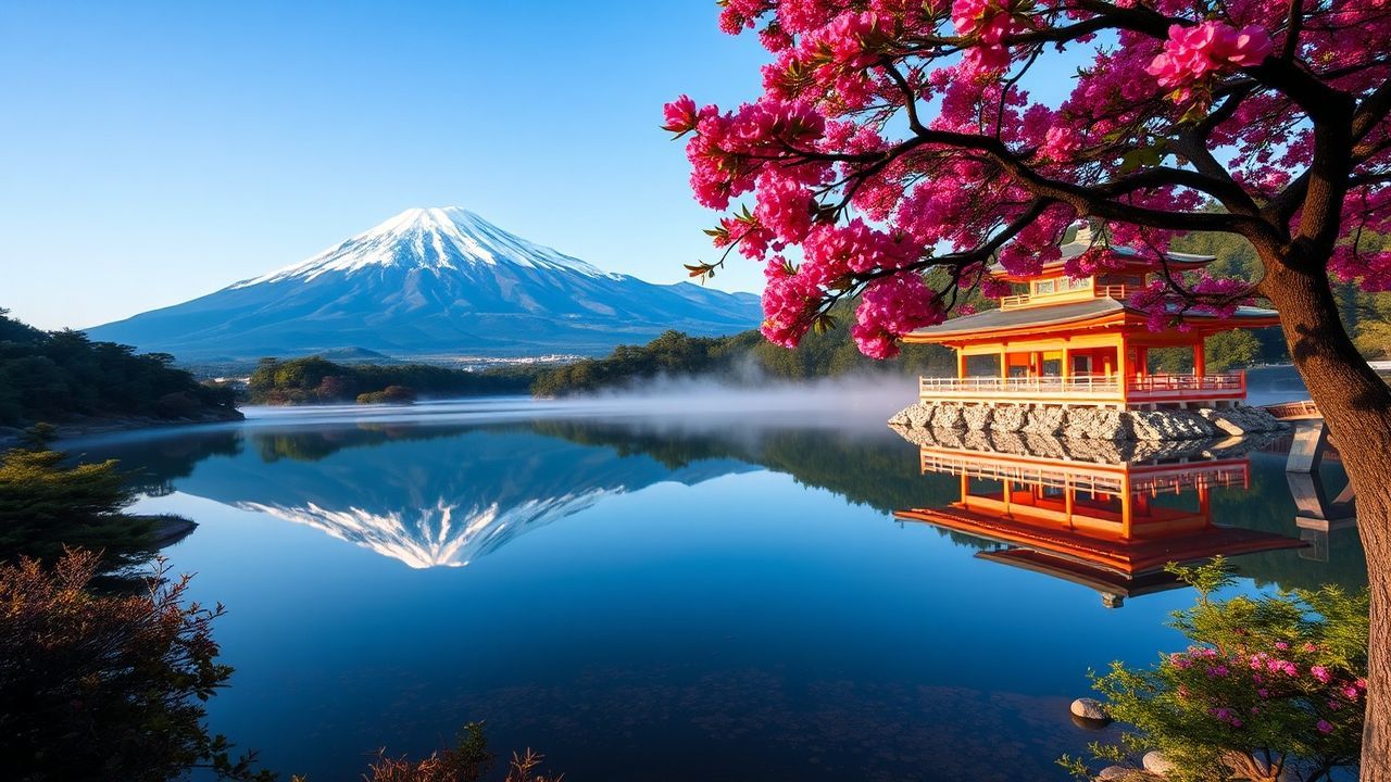 Timeless Mt. Fuji Mount Lakes Reflections