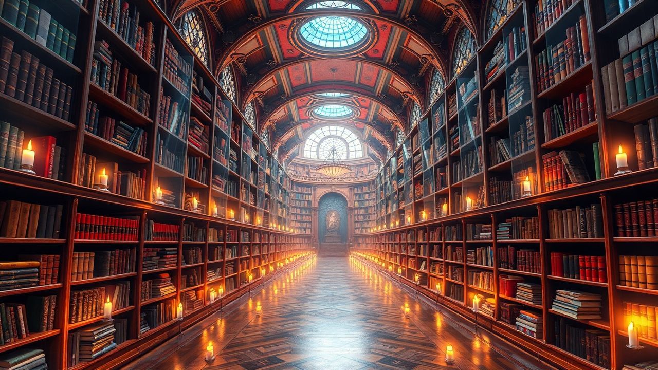 Mystical Enchanted Library Infinite