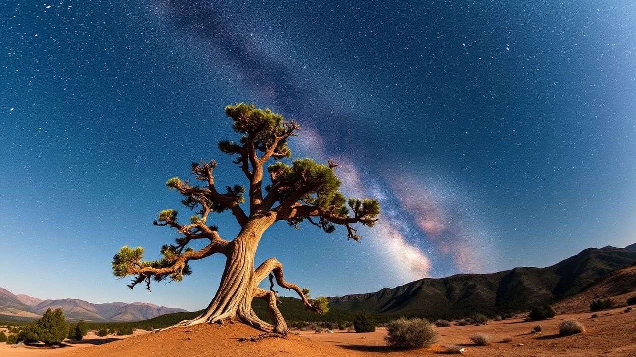 Dramatic Milky Way Core Ruins