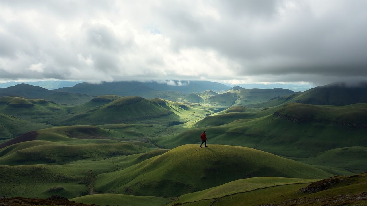 Stunning Scottish Highlands Rolling Drama