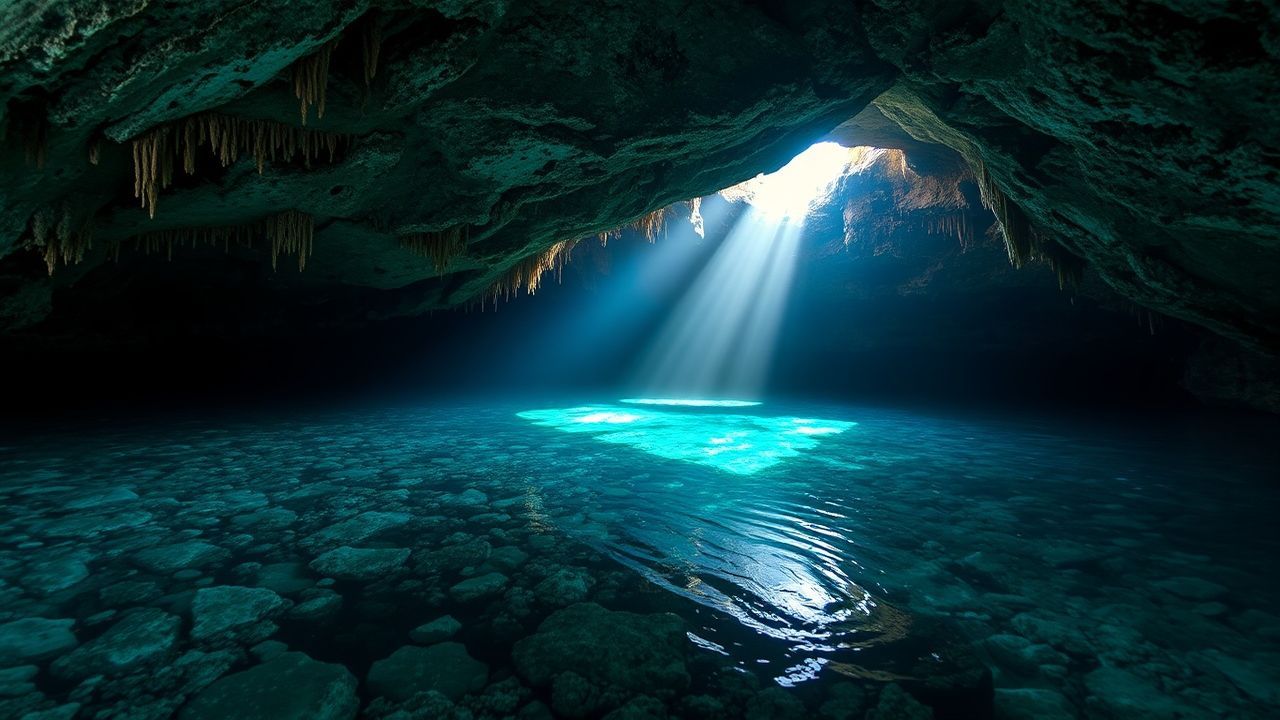 Radiant Mexico Cenote Clear Crystal