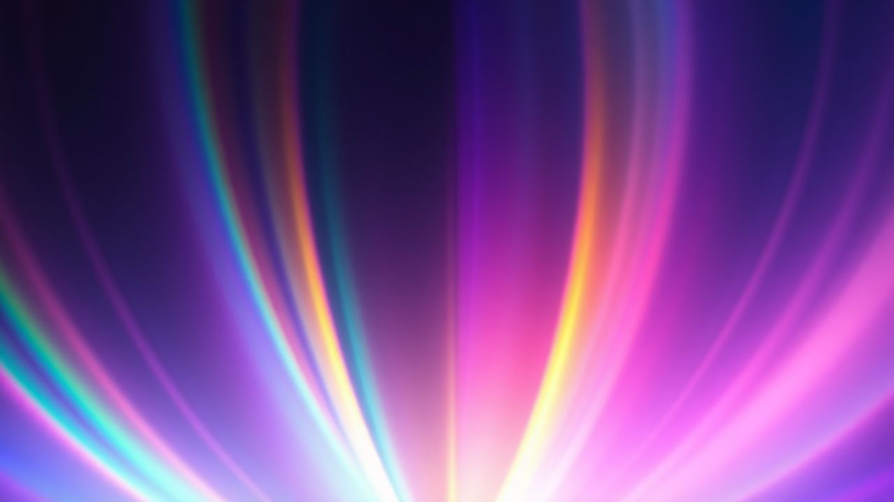 Iridescent Prismatic Light Rainbow Crystal