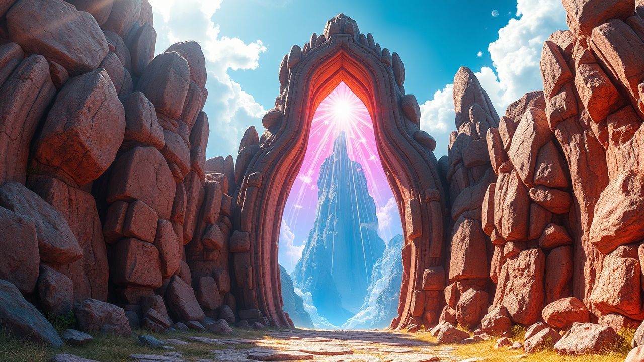 Magical Portal Stone Arch