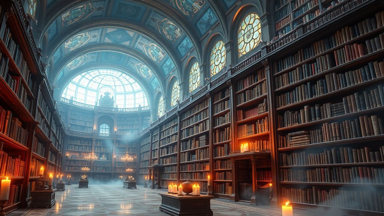Mythical Enchanted Library Infinite