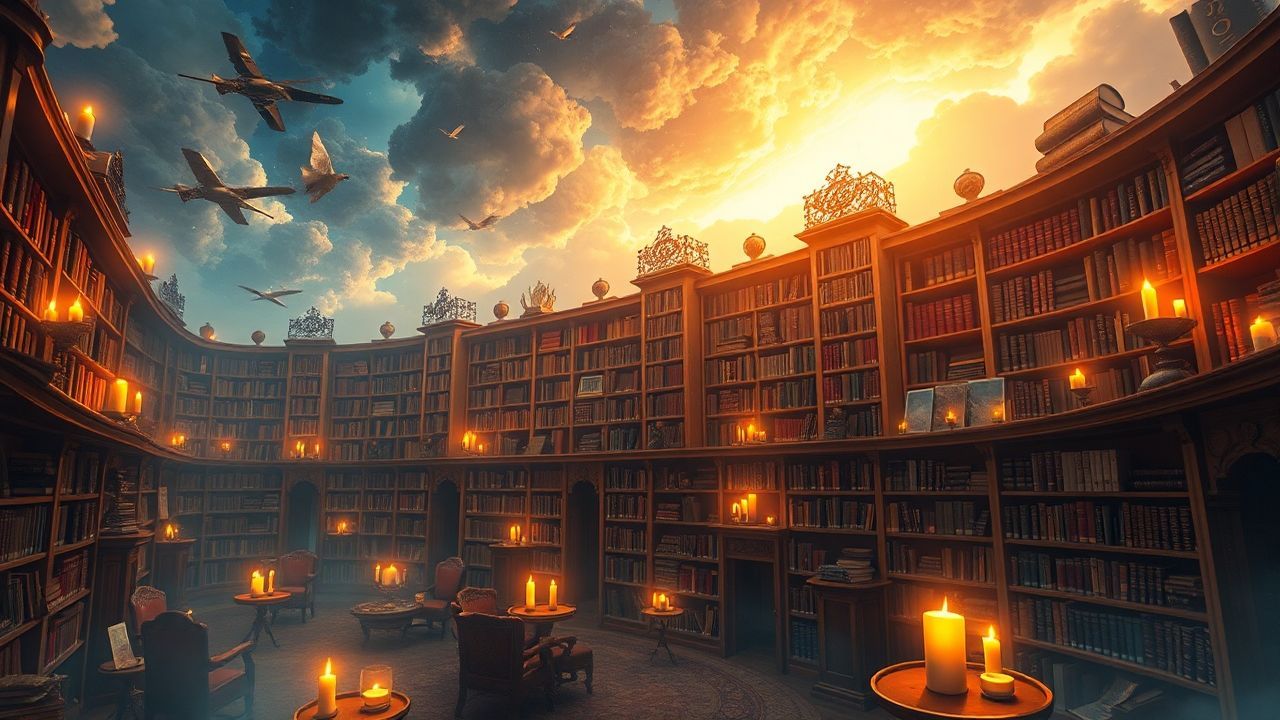 Wondrous Enchanted Library Infinite