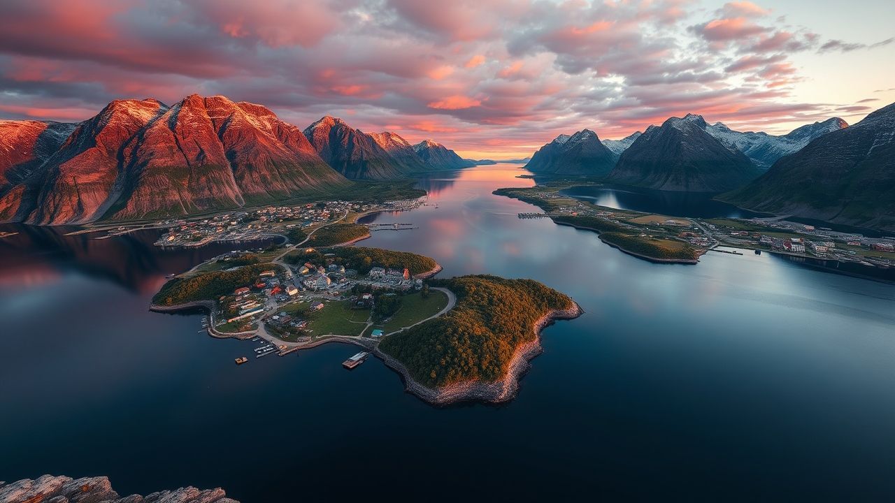 Frozen Norway Lofoten Islands Drama