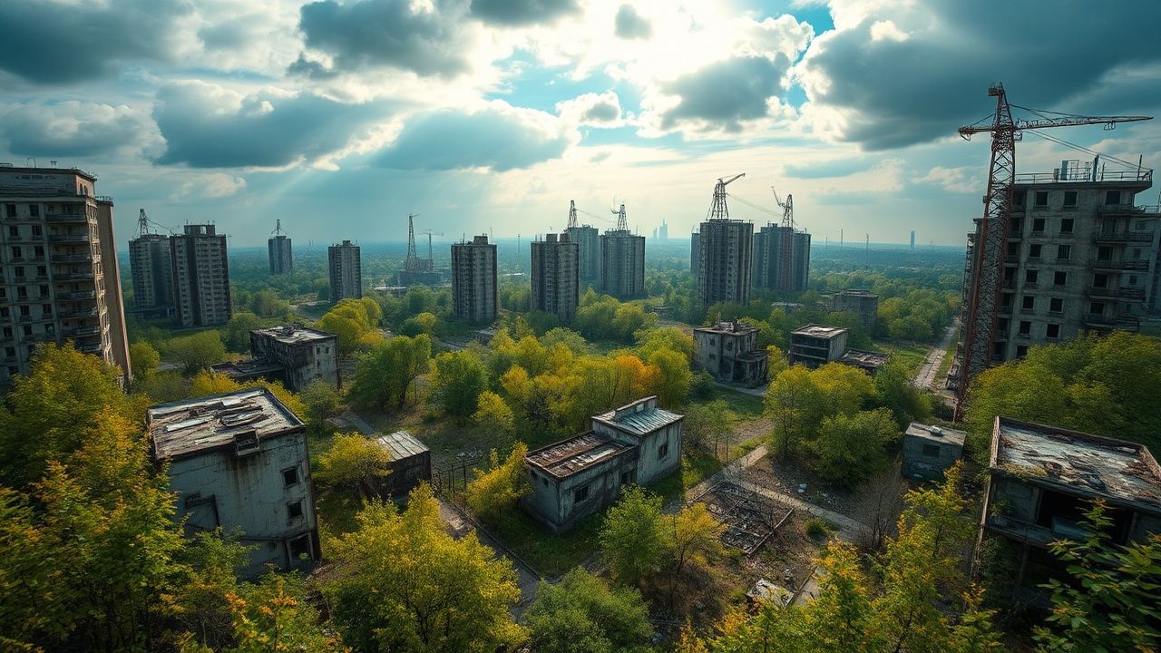 Lost Chernobyl Nature Reclaiming