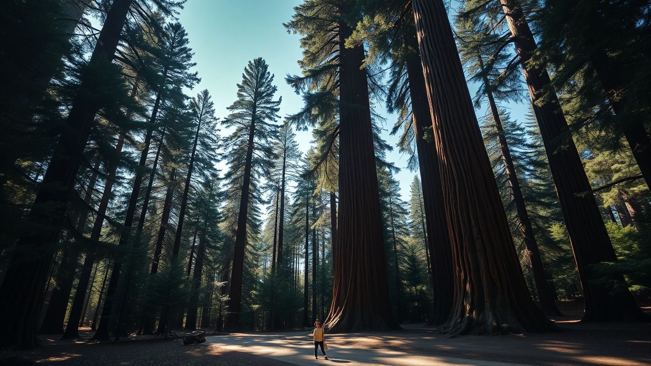 Tranquil Sequoia Grove Giant