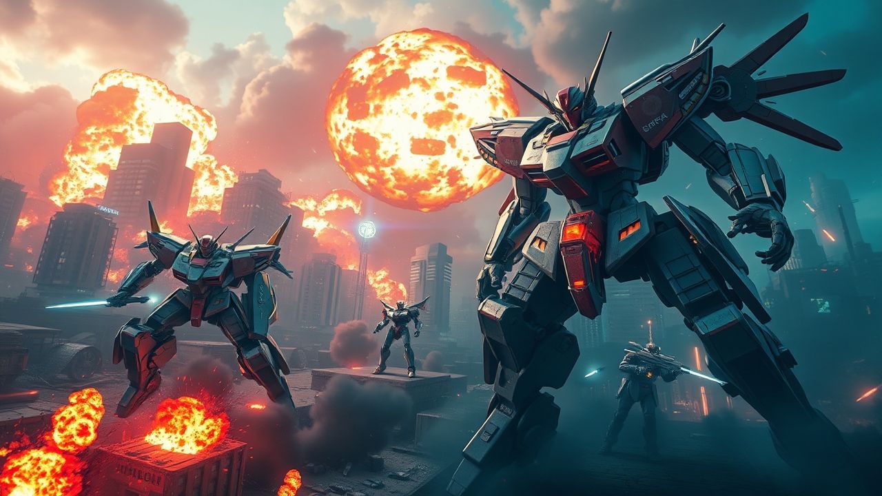 Monumental Mech Battle Giant