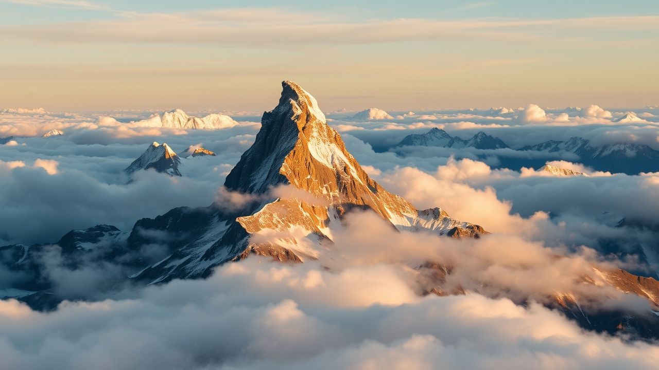 Glorious Matterhorn Pyramid Peak Drama