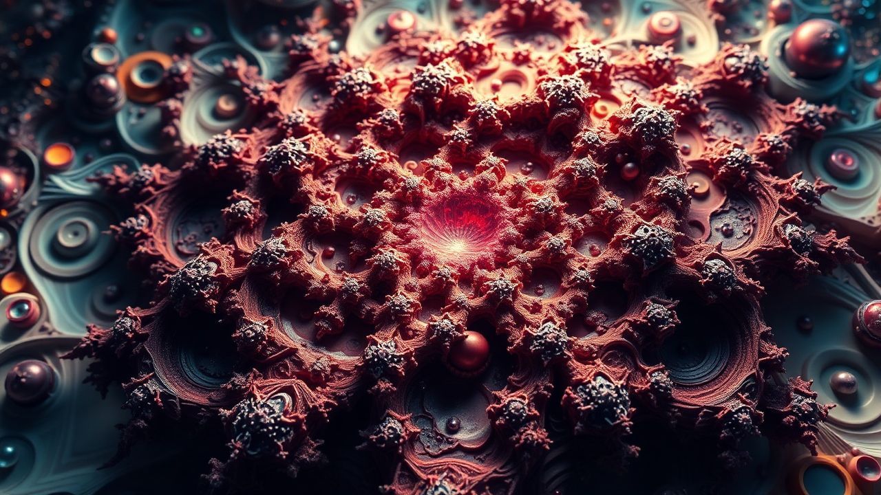 Kaleidoscopic Fractal Zoom Infinite