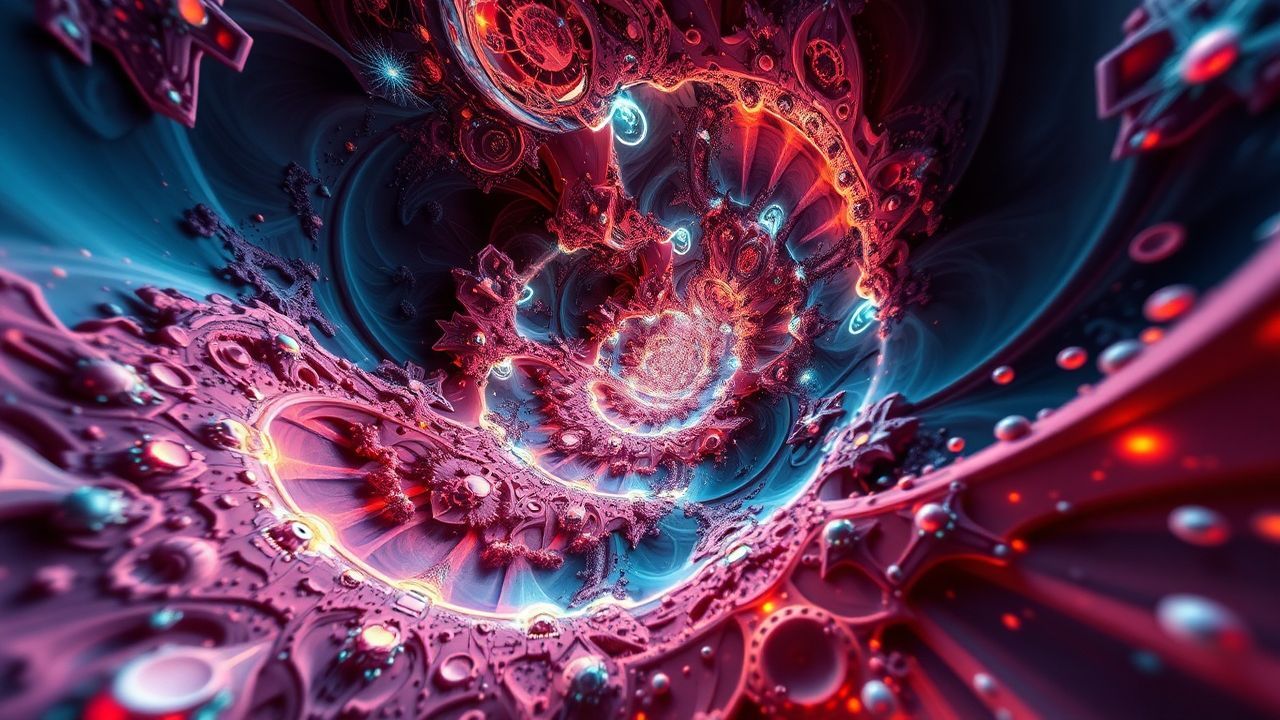 Prismatic Fractal Zoom Infinite