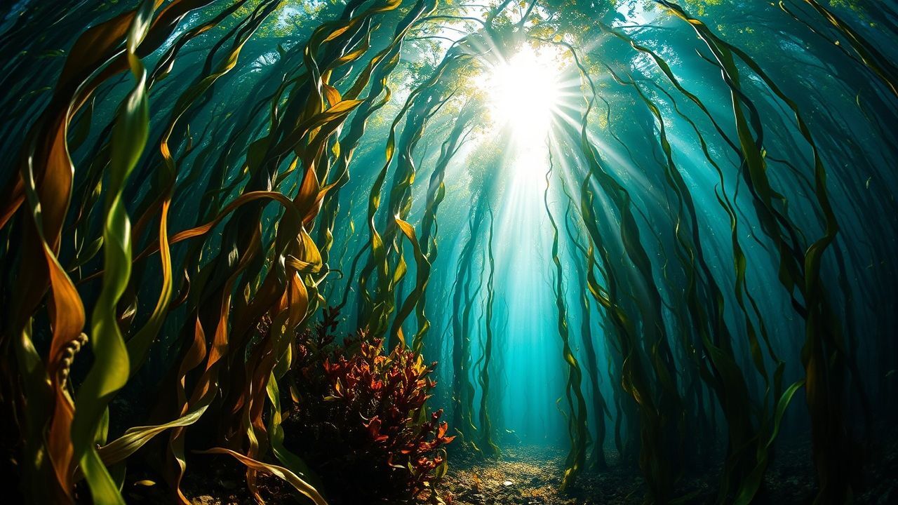 Oceanic Kelp Forest Cathedral Depths