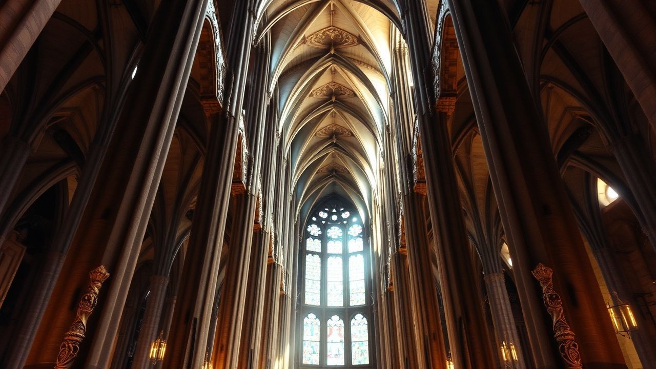 Monumental Sagrada Familia Interior