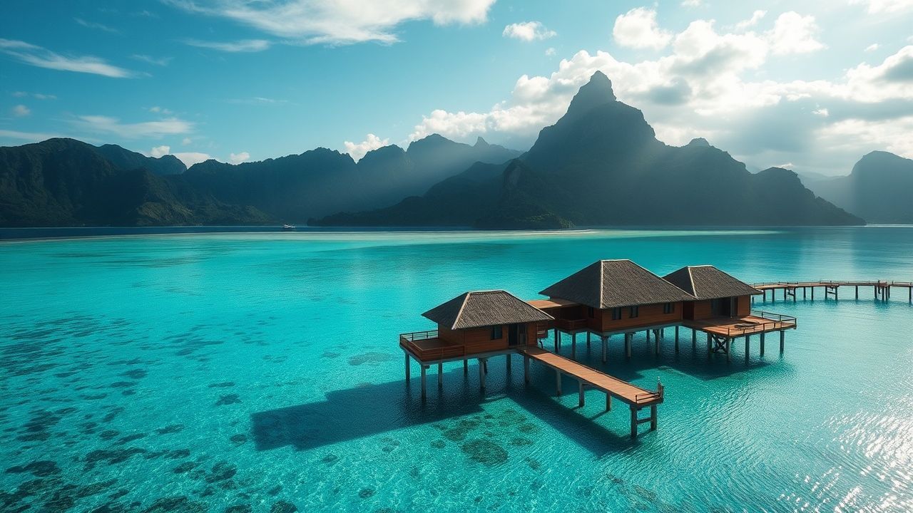 Stunning Tahiti Overwater Bungalow
