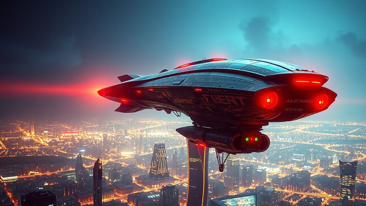 Monumental Alien First Contact