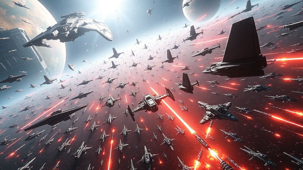 Advanced Space Fleet Hundreds