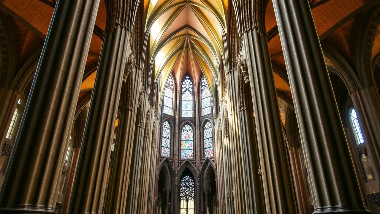 Magnificent Sagrada Familia Interior