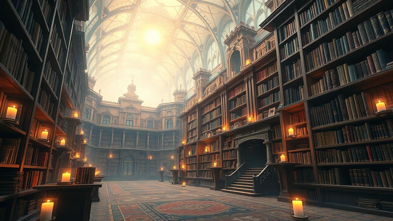 Arcane Enchanted Library Infinite