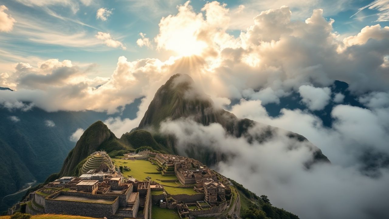 Forgotten Machu Picchu Picchu Clouds