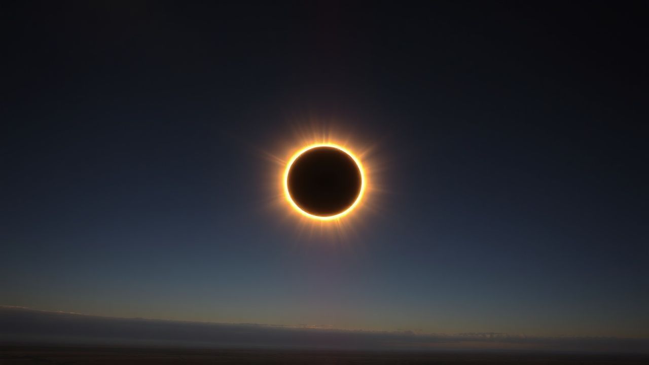 Pristine Total Solar Eclipse