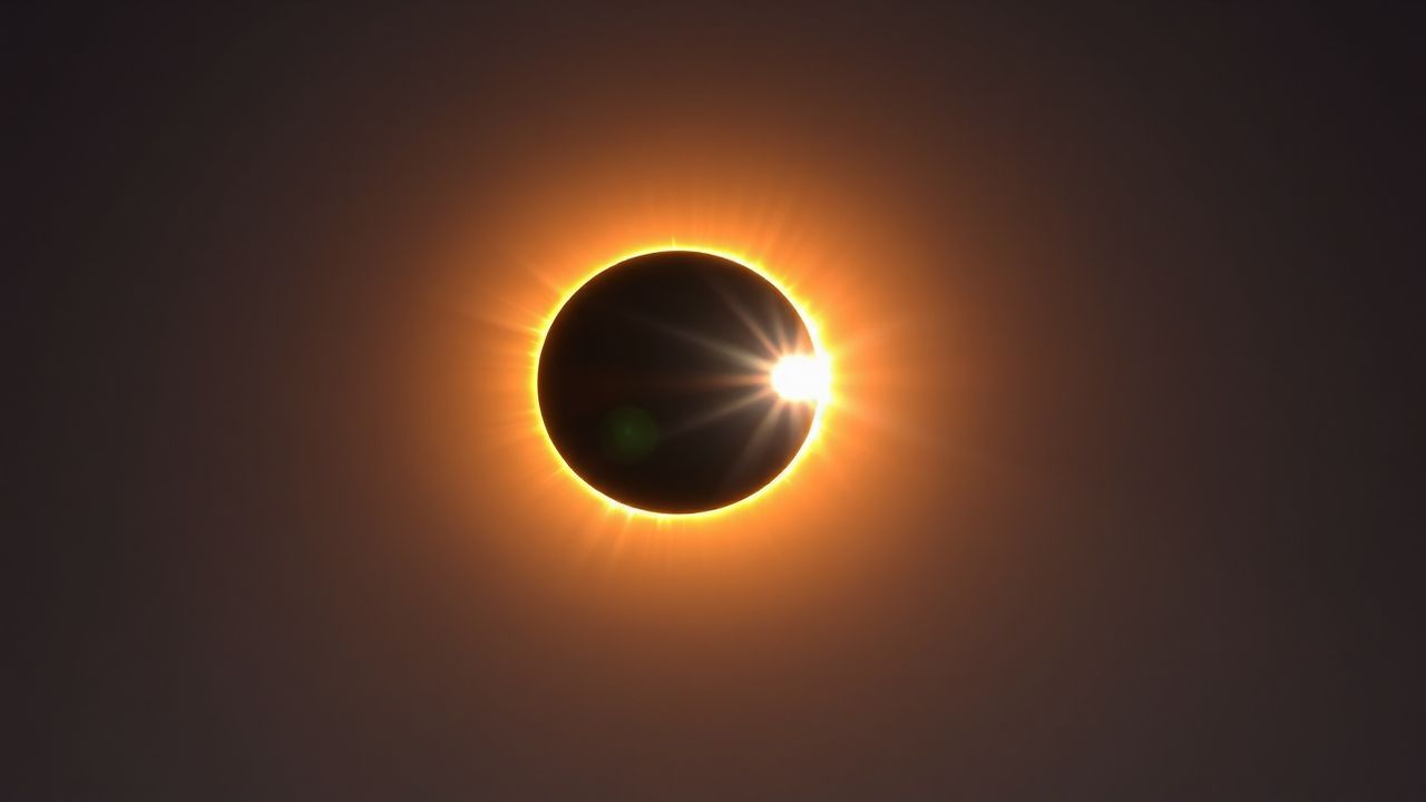 Radiant Total Solar Eclipse