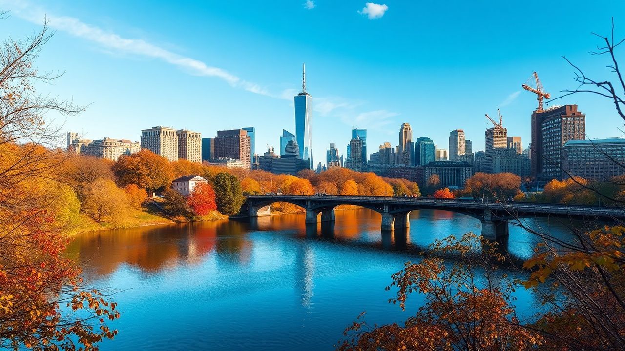 Enchanting Central Park Foliage in Autumn