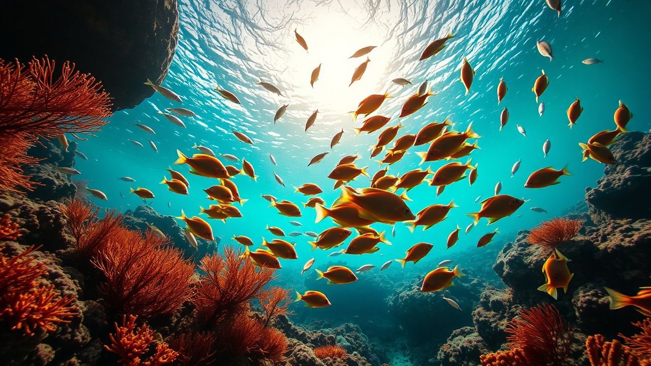 Coral Coral Reef Vibrant