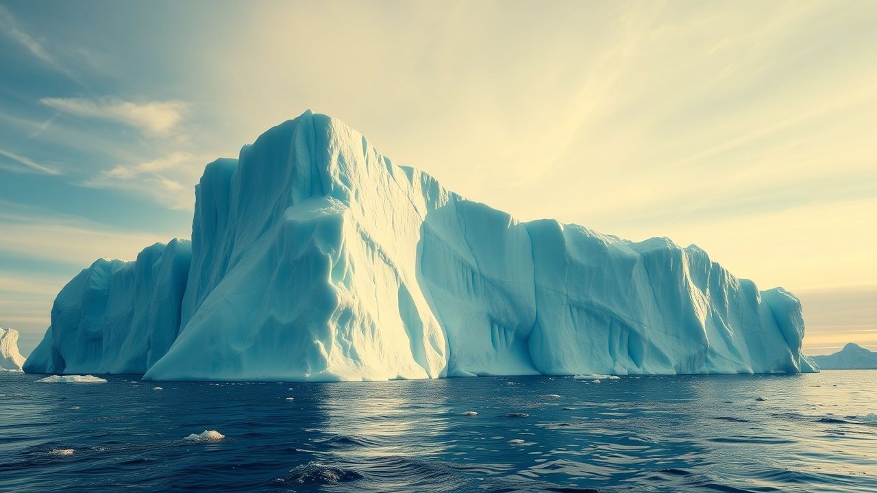 Wild Iceberg Sculpture Floating